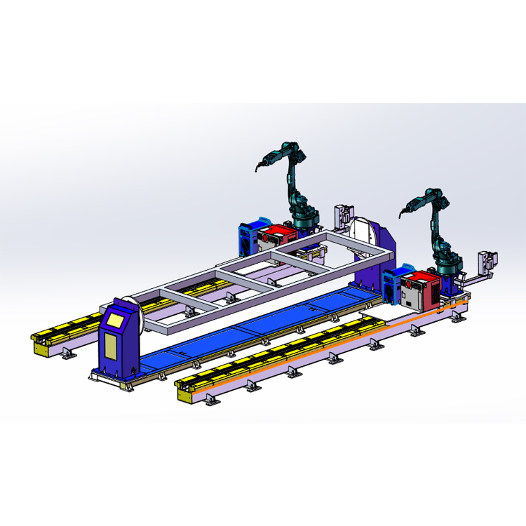 CNC Welding Robot With Double Rails Positioner